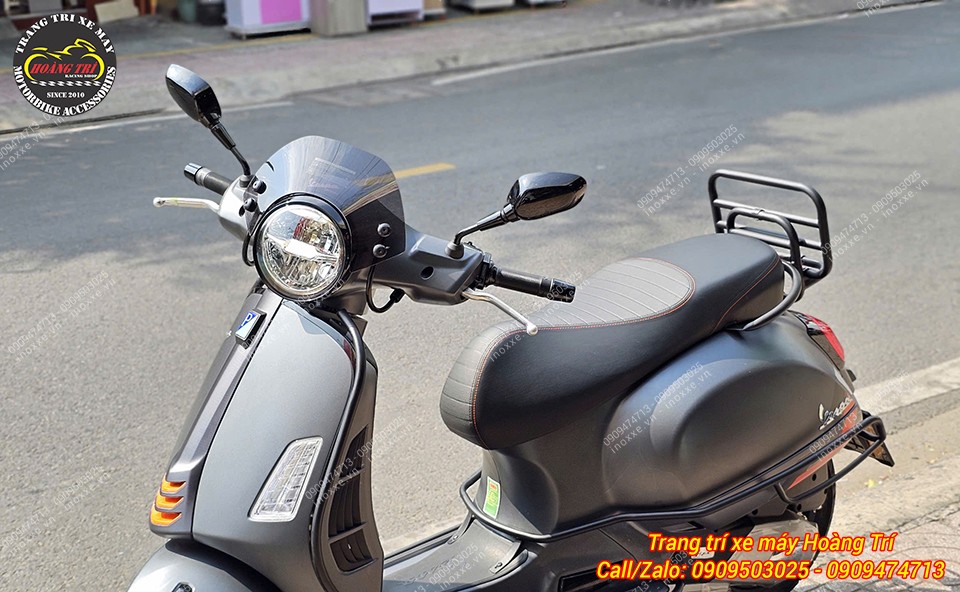 Kính chắn gió cho xe Vespa GTS/Vespa LX/Medley - HTR